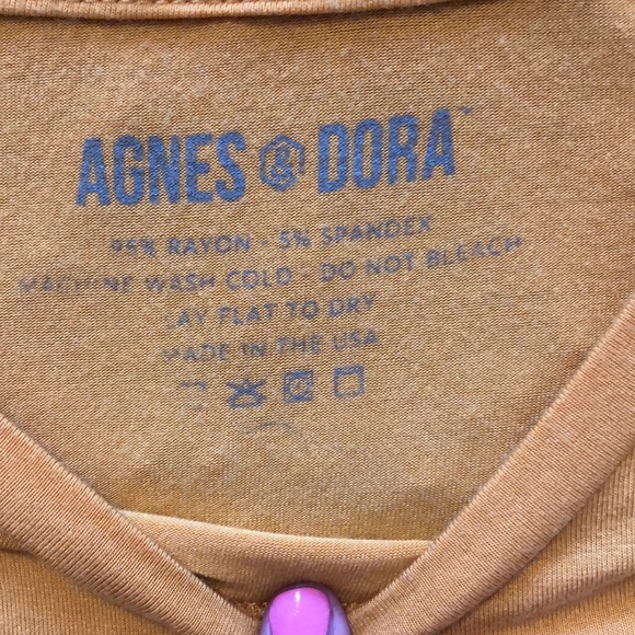 Agnes & Dora yellow shirt - Picture 4 of 4